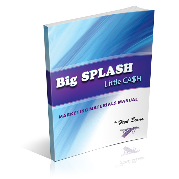 Big Splash, Little Cash Marketing Materials